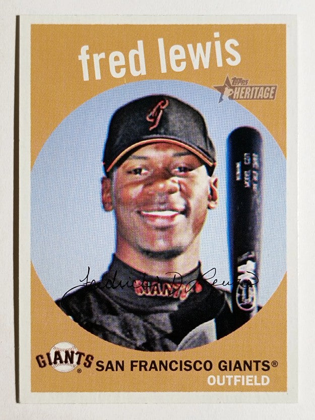 2008 Topps Heritage #364 Fred Lewis