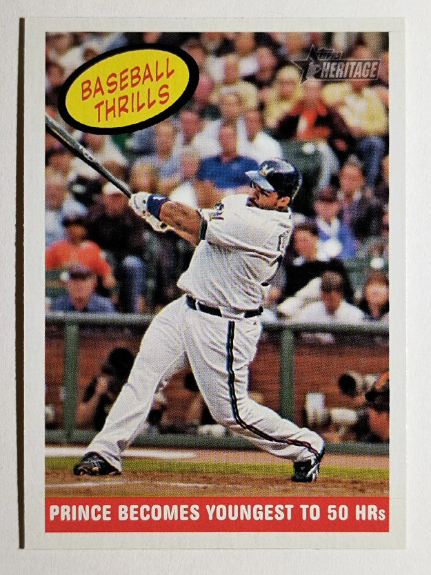 2008 Topps Heritage #368 Prince Fielder BT