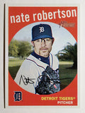 2008 Topps Heritage #417 Nate Robertson