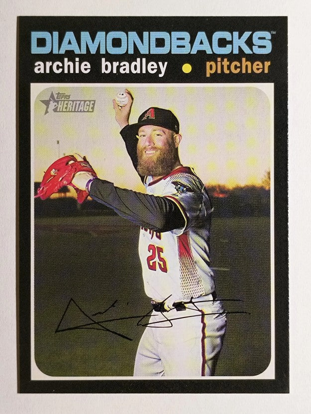2020 Topps Heritage #217 Archie Bradley
