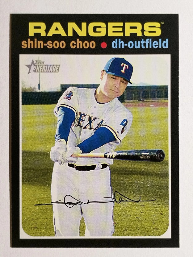 2020 Topps Heritage #336 Shin-Soo Choo
