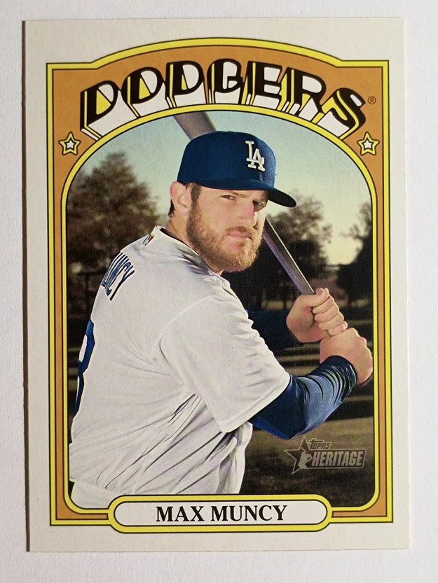 2021 Topps Heritage #2 Max Muncy