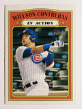 2021 Topps Heritage #42 Willson Contreras IA