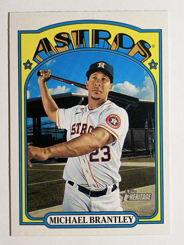 2021 Topps Heritage #54 Michael Brantley