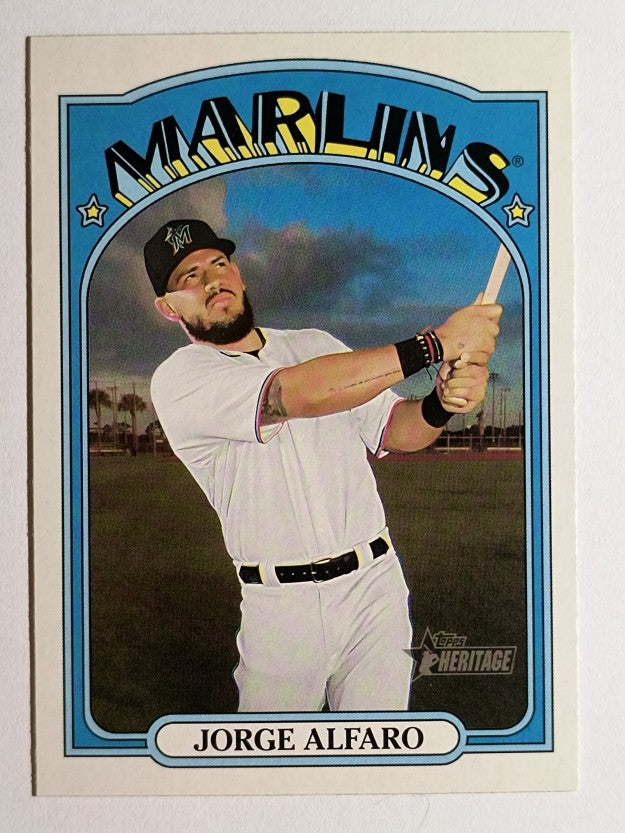 2021 Topps Heritage #57 Jorge Alfaro