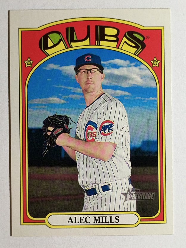2021 Topps Heritage #76 Alec Mills