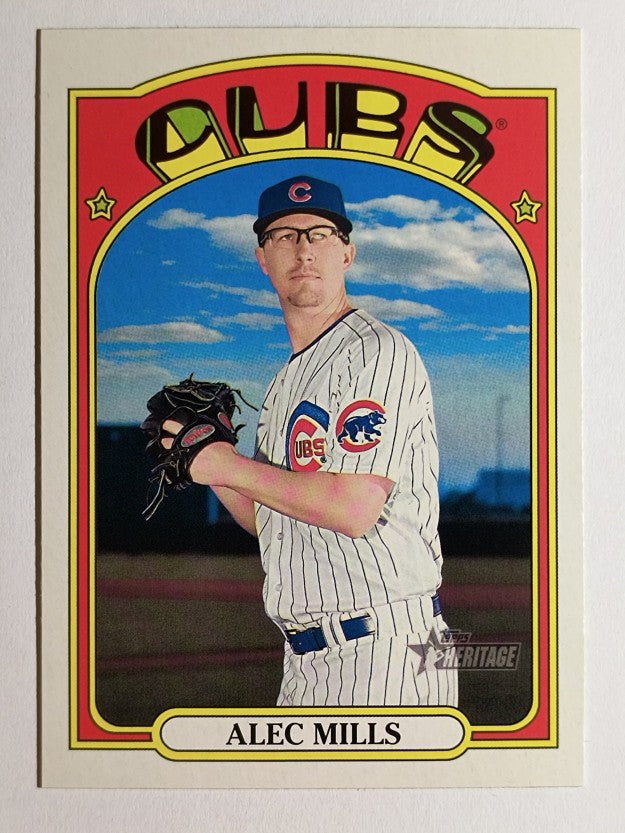 2021 Topps Heritage #76 Alec Mills