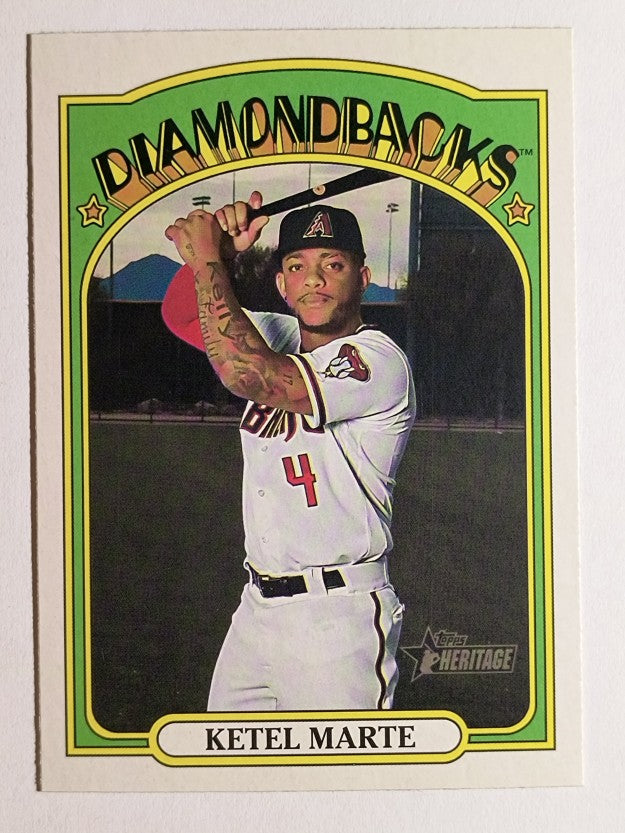 2021 Topps Heritage #83 Ketel Marte