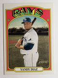 2021 Topps Heritage #84 Yandy Diaz