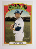 2021 Topps Heritage #84 Yandy Diaz