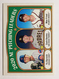 2021 Topps Heritage #93 Zach Davies/Max Fried/Yu Darvish LL