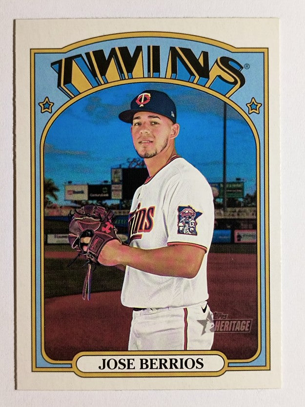 2021 Topps Heritage #113 Jose Berrios