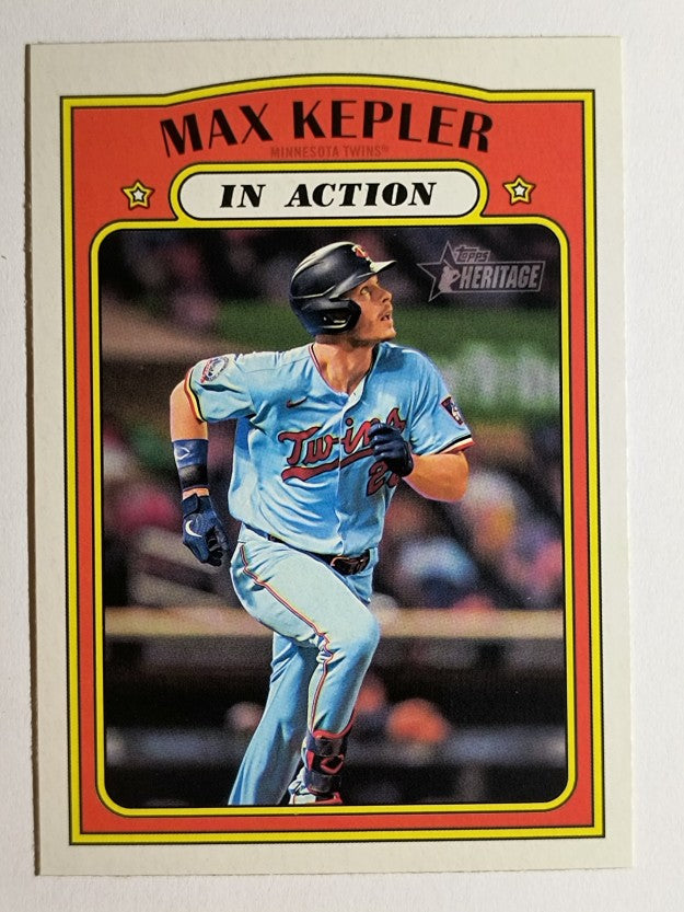 2021 Topps Heritage #120 Max Kepler IA
