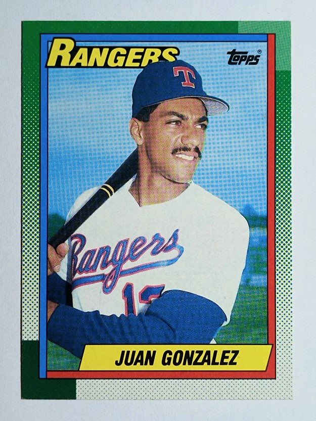 1990 Topps #331 Juan Gonzalez RC