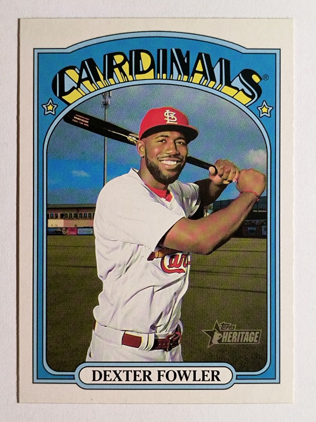 2021 Topps Heritage #161 Dexter Fowler