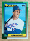 1990 Topps #331 Juan Gonzalez RC