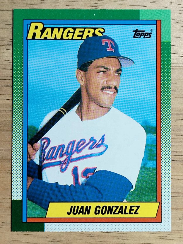 1990 Topps #331 Juan Gonzalez RC