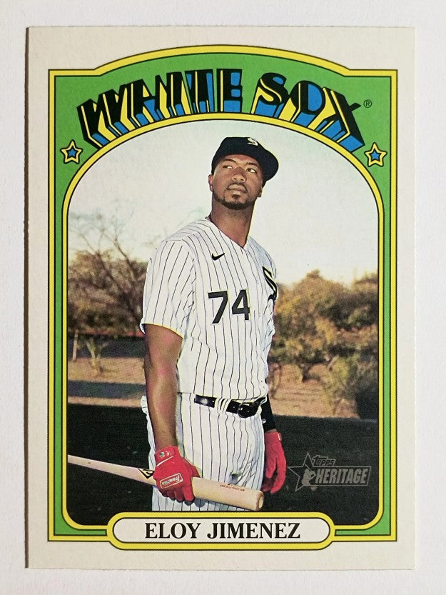 2021 Topps Heritage #191 Eloy Jimenez