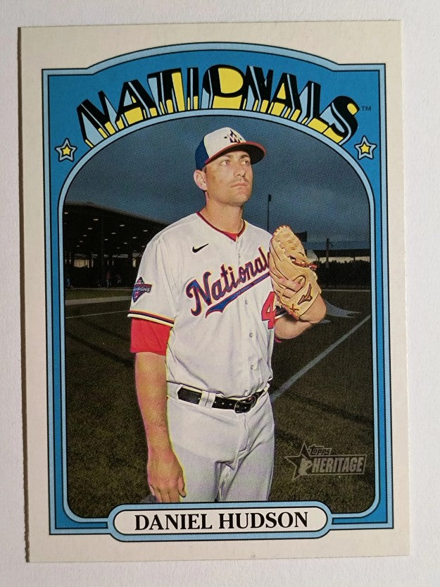 2021 Topps Heritage #234 Daniel Hudson