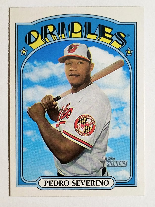 2021 Topps Heritage #235 Pedro Severino