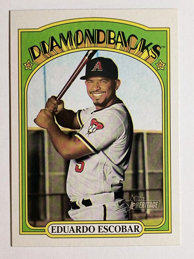 2021 Topps Heritage #237 Eduardo Escobar
