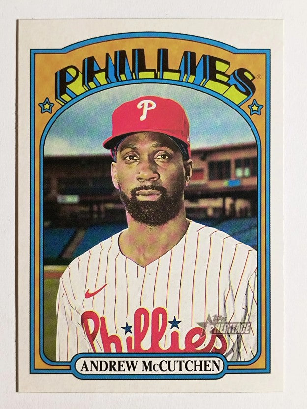 2021 Topps Heritage #239 Andrew McCutchen