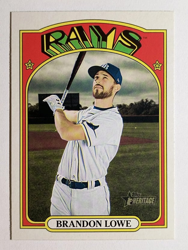 2021 Topps Heritage #241 Brandon Lowe