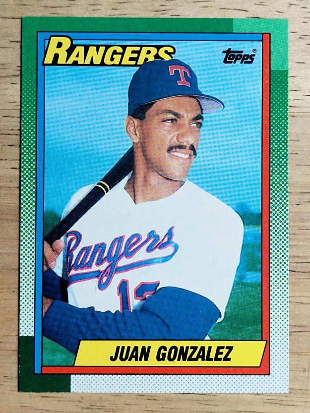 1990 Topps #331 Juan Gonzalez RC