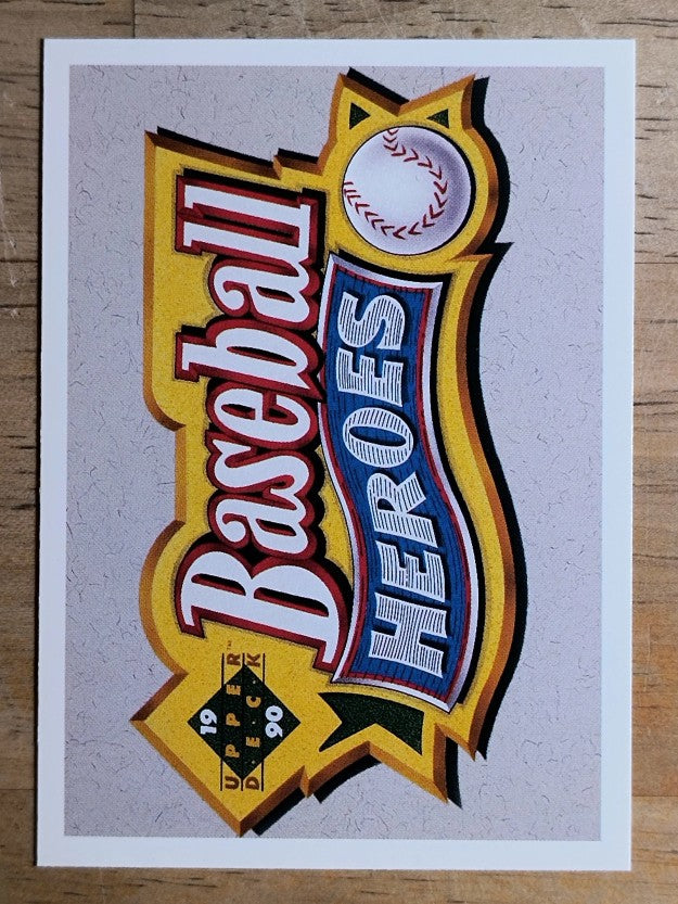 1990 Upper Deck Jackson Heroes #NNO Reggie Jackson Header