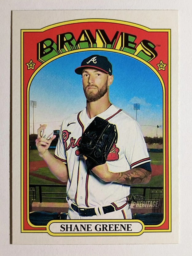 2021 Topps Heritage #281 Shane Greene