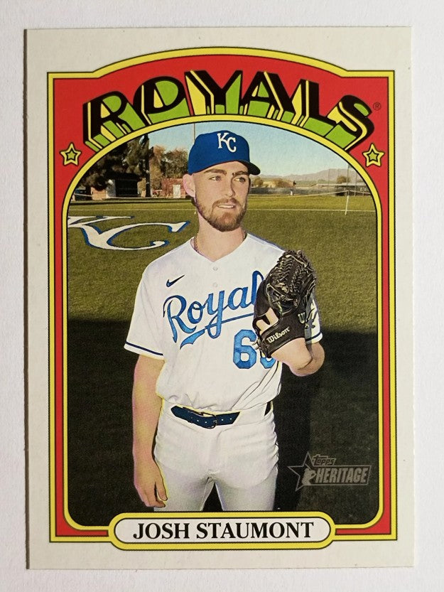 2021 Topps Heritage #284 Josh Staumont