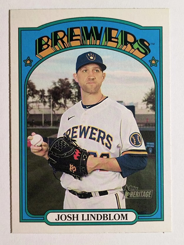 2021 Topps Heritage #289 Josh Lindblom