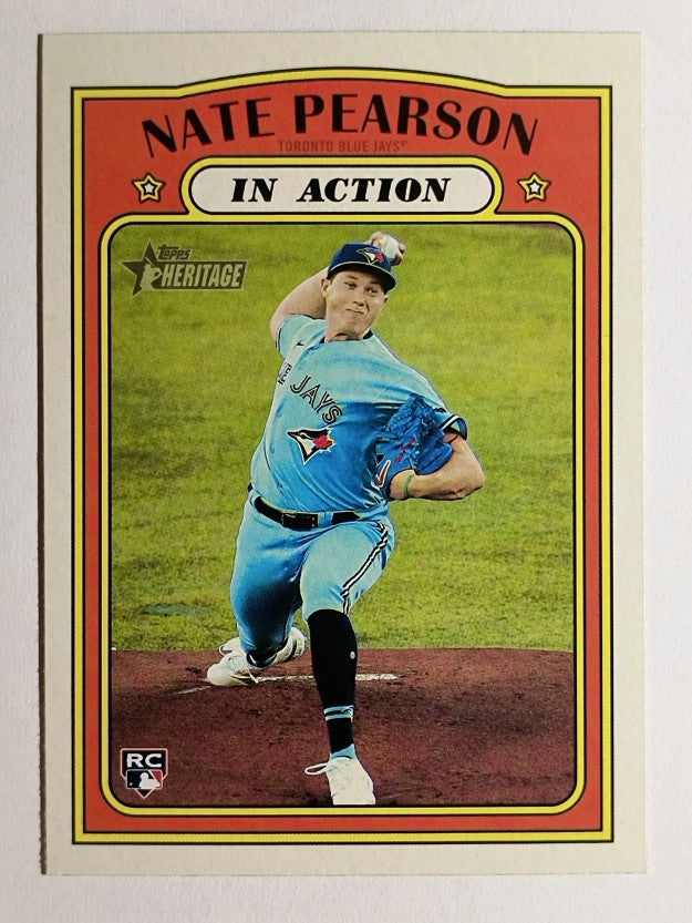 2021 Topps Heritage #302 Nate Pearson IA