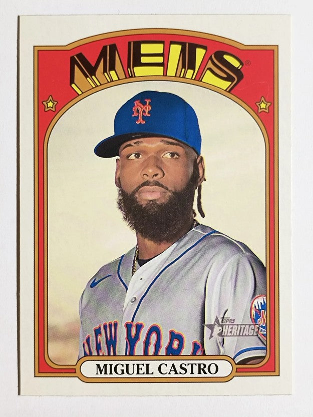 2021 Topps Heritage #311 Miguel Castro