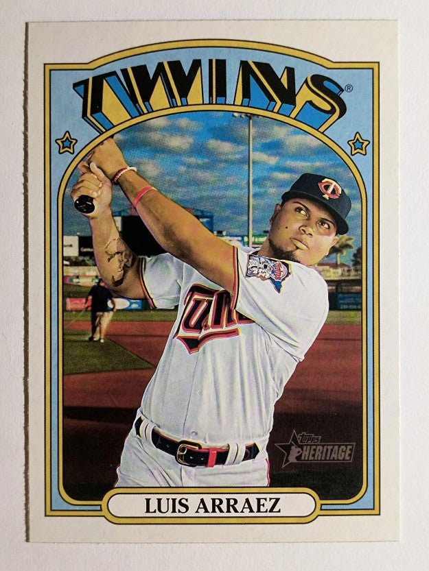 2021 Topps Heritage #322 Luis Arraez