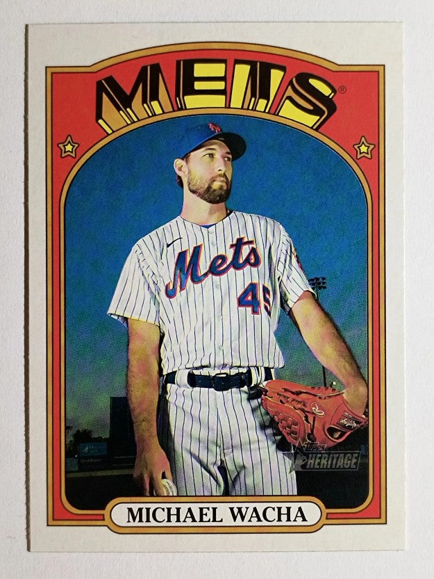2021 Topps Heritage #344 Michael Wacha