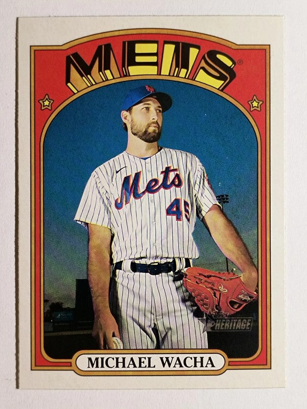 2021 Topps Heritage #344 Michael Wacha