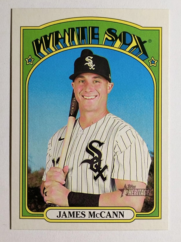 2021 Topps Heritage #346 James McCann