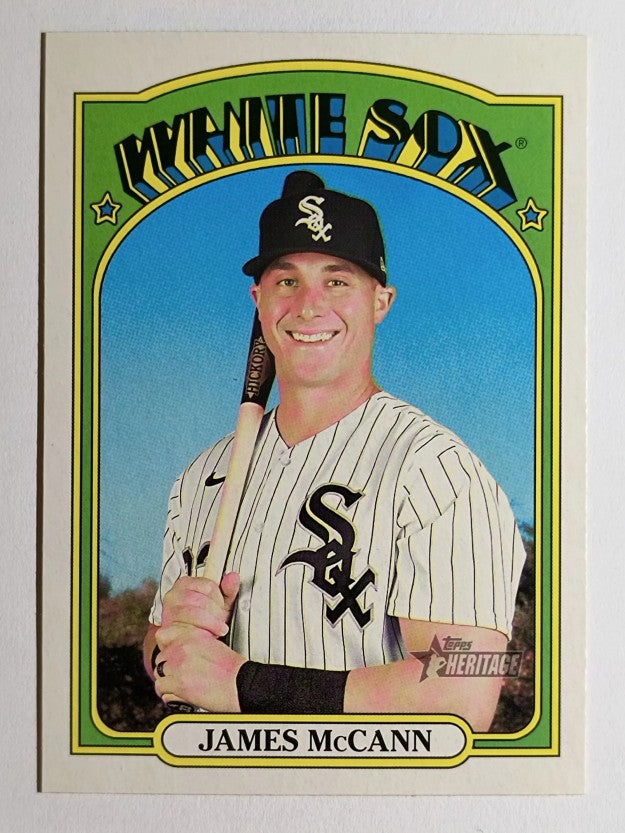 2021 Topps Heritage #346 James McCann