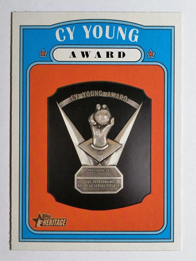2021 Topps Heritage #365 Cy Young Award