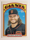 2021 Topps Heritage #372 Brandon Crawford
