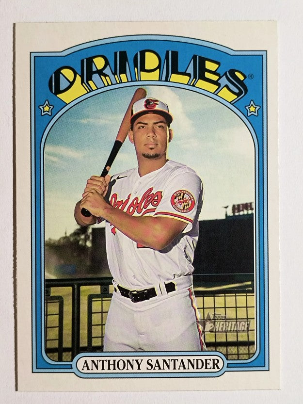 2021 Topps Heritage #377 Anthony Santander