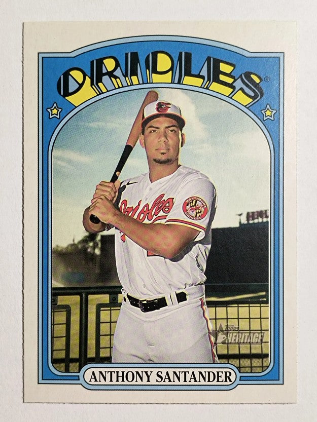 2021 Topps Heritage #377 Anthony Santander