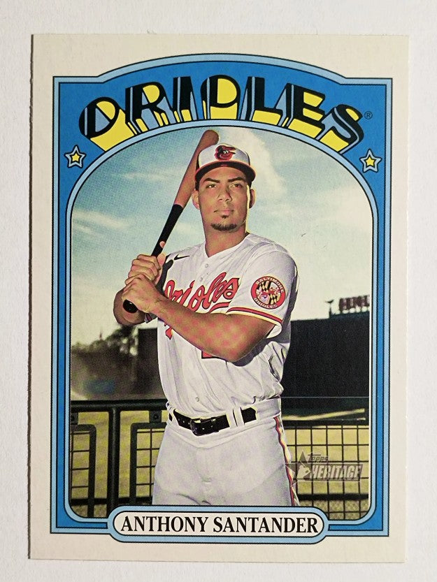 2021 Topps Heritage #377 Anthony Santander