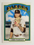 2021 Topps Heritage #382 Chris Paddack