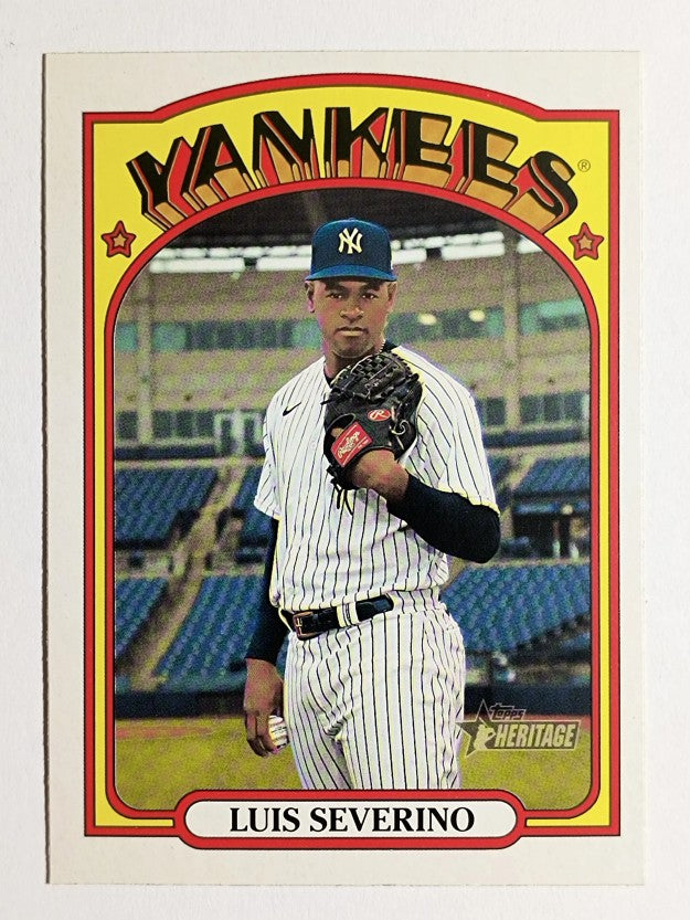 2021 Topps Heritage #383 Luis Severino