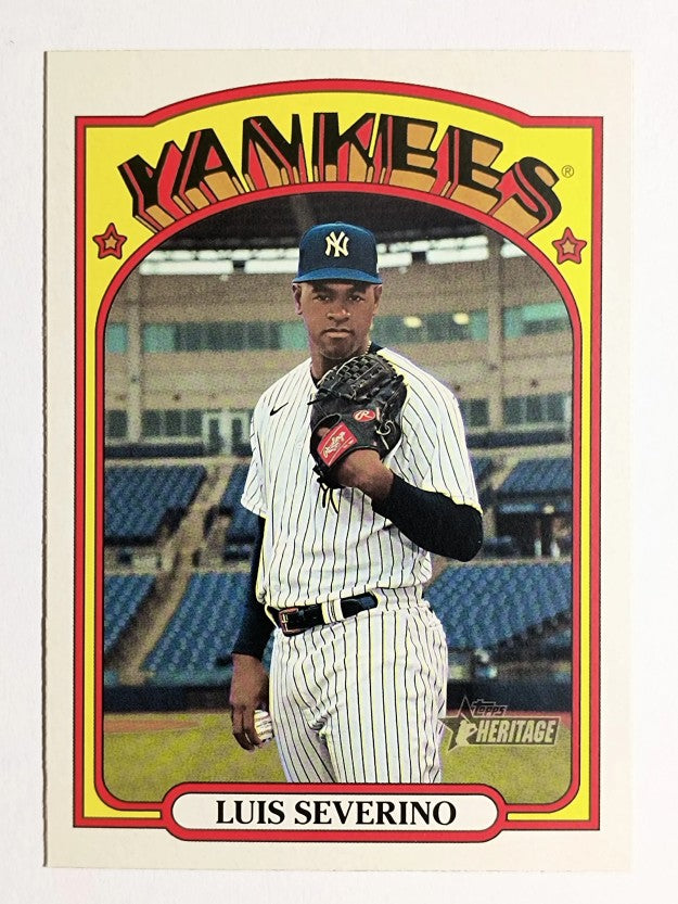 2021 Topps Heritage #383 Luis Severino