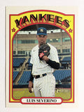 2021 Topps Heritage #383 Luis Severino