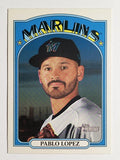 2021 Topps Heritage #385 Pablo Lopez