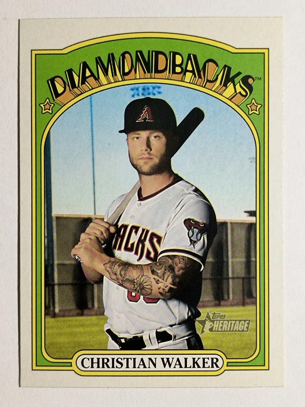 2021 Topps Heritage #386 Christian Walker